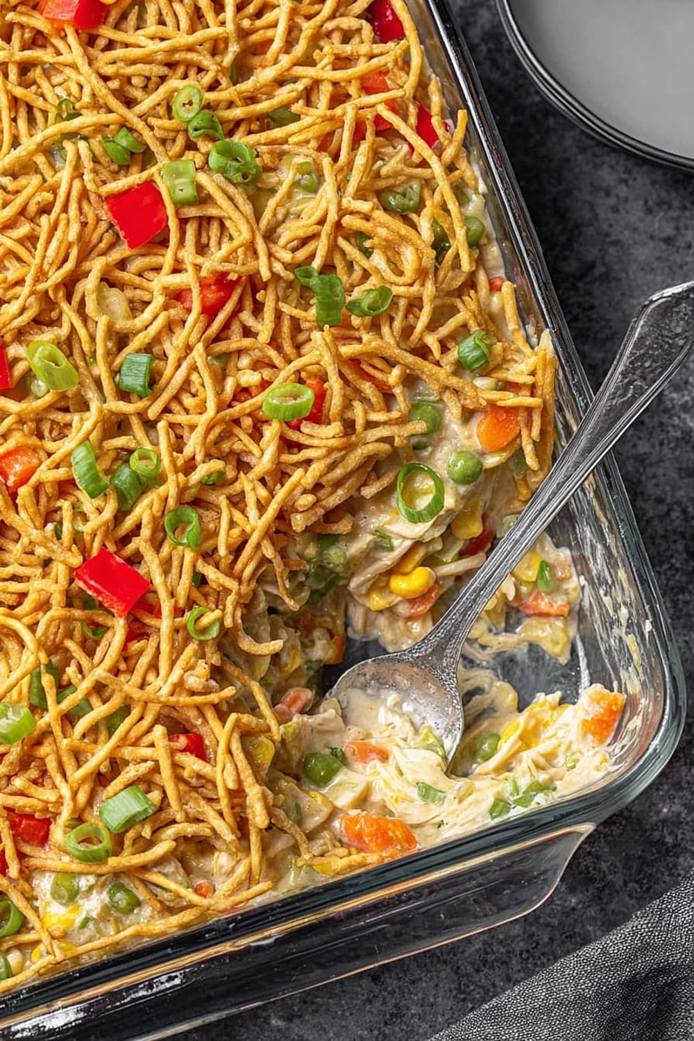 Chicken Chow Mein Casserole