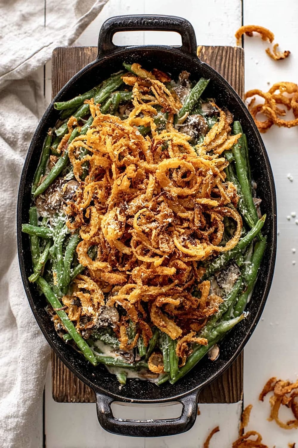 Green Bean Casserole with French Fried Onions