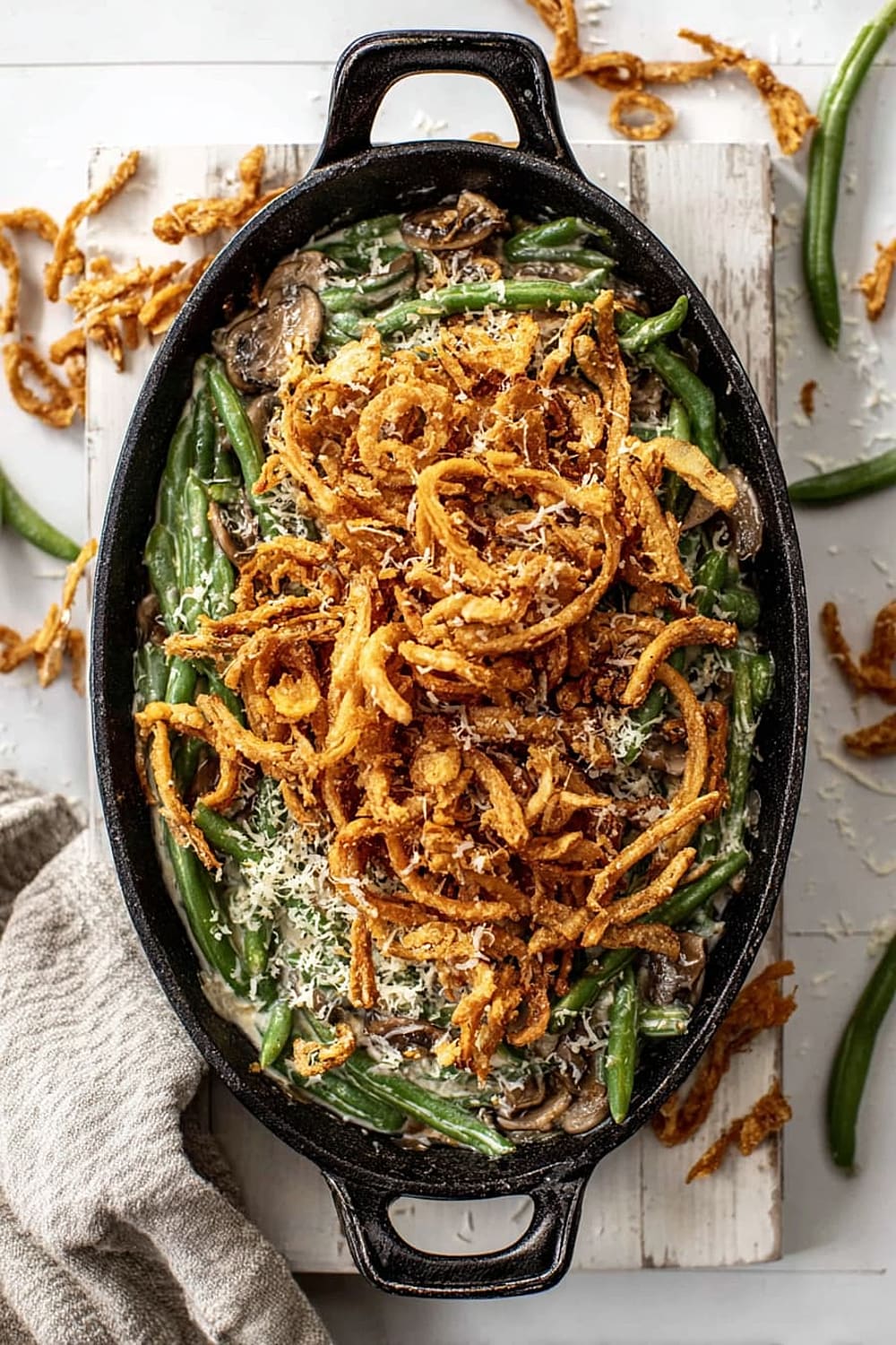 Green Bean Casserole with French Fried Onions