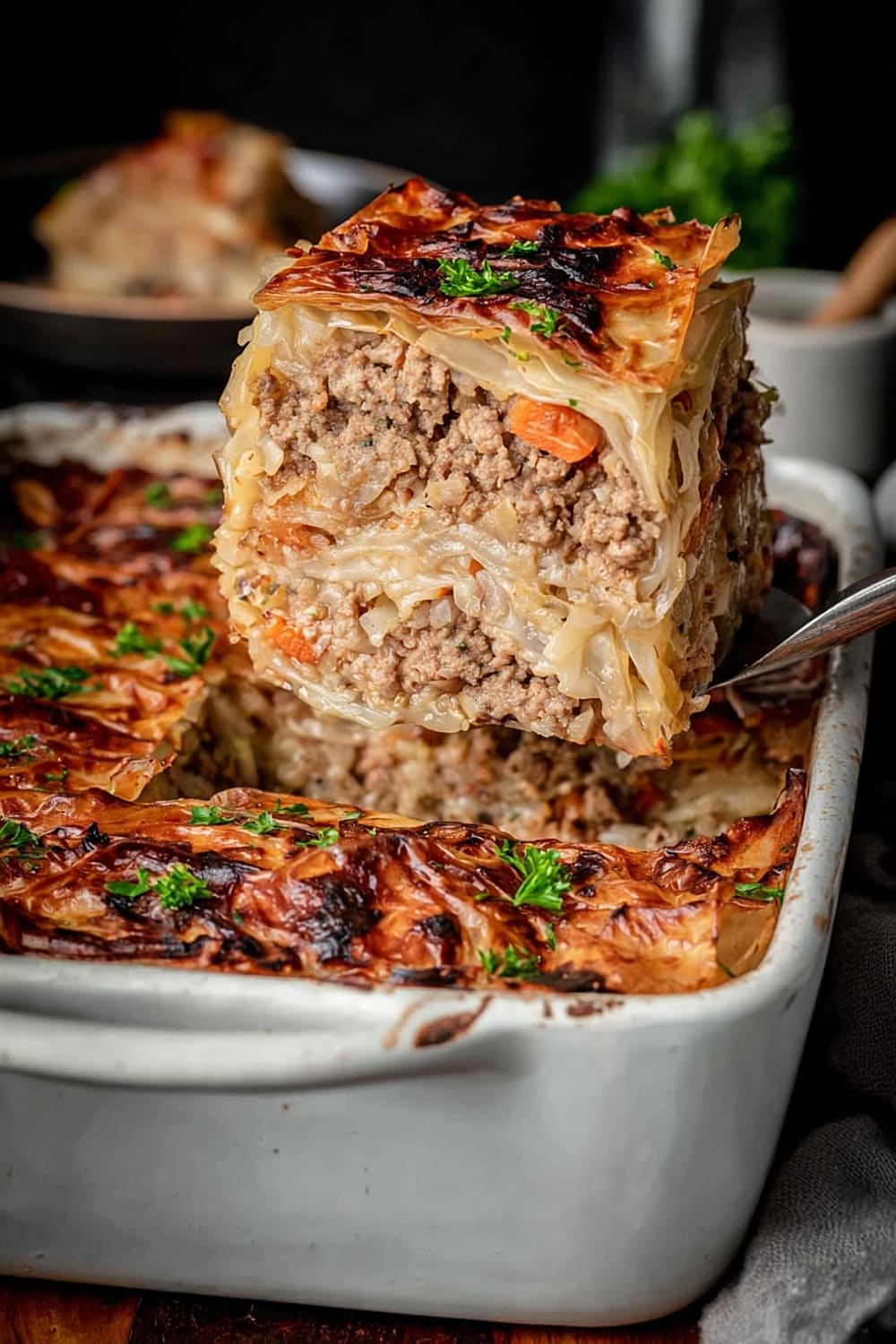 Unstuffed Cabbage Rolls Casserole