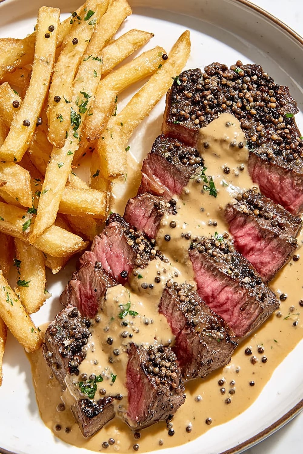 Steak au Poivre
