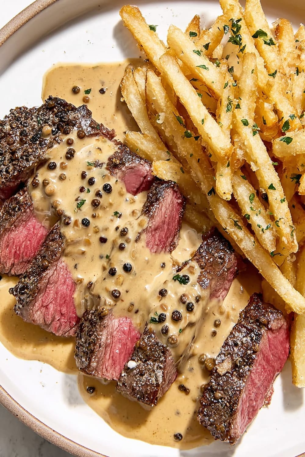 Steak au Poivre