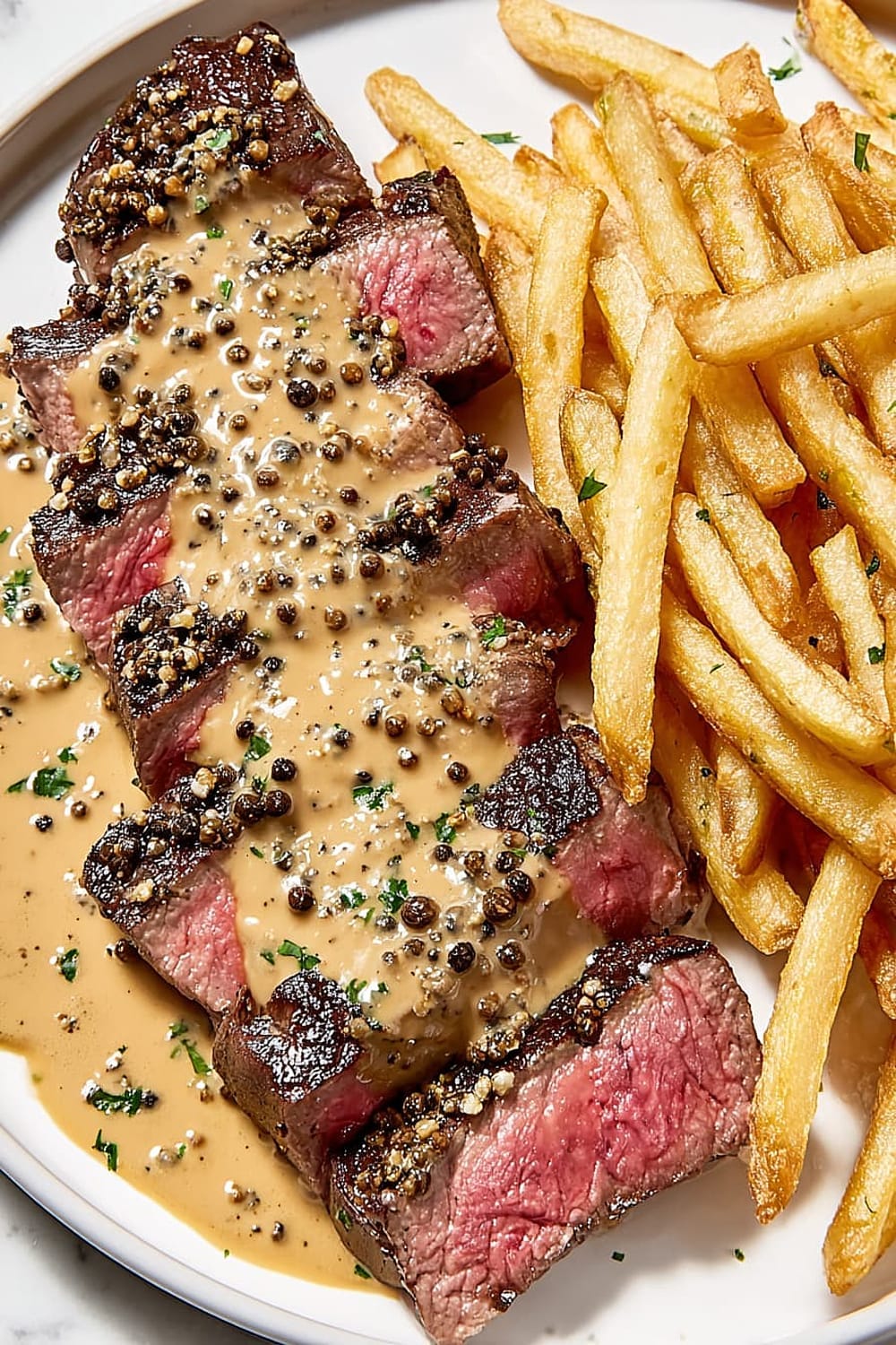 Steak au Poivre