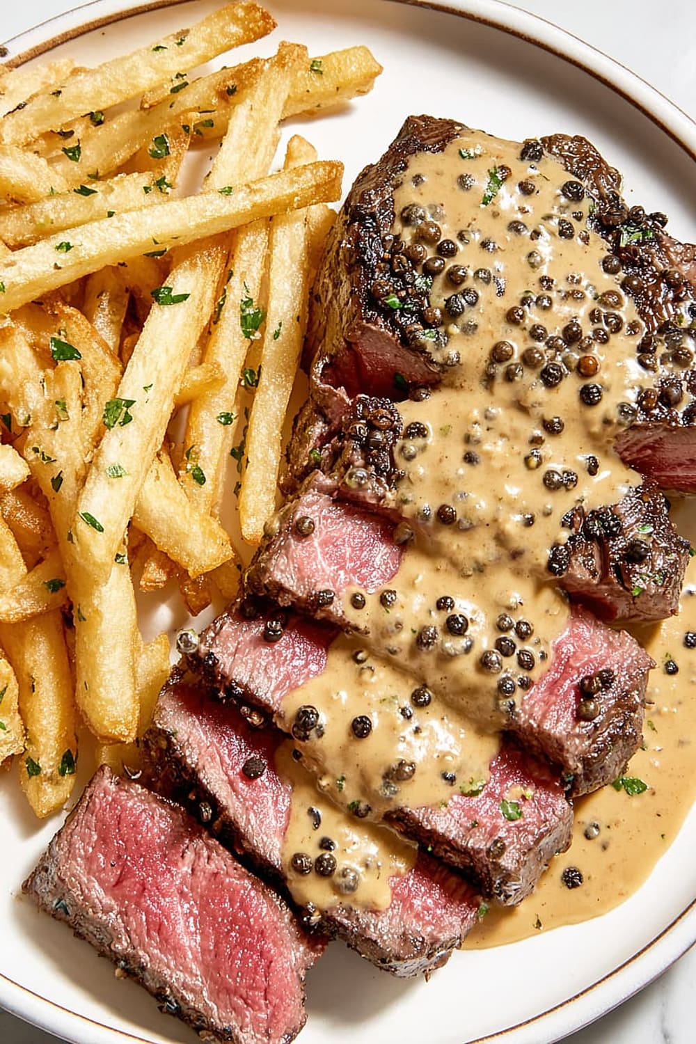 Steak au Poivre