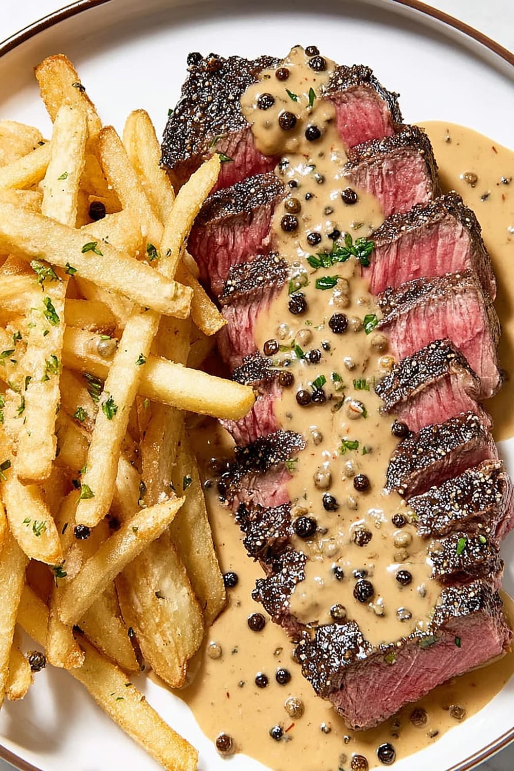 Steak au Poivre