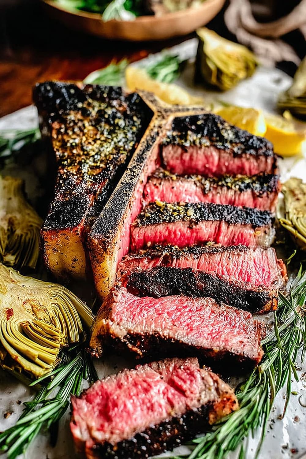 Porterhouse Steak Recipe (Tuscan Style)