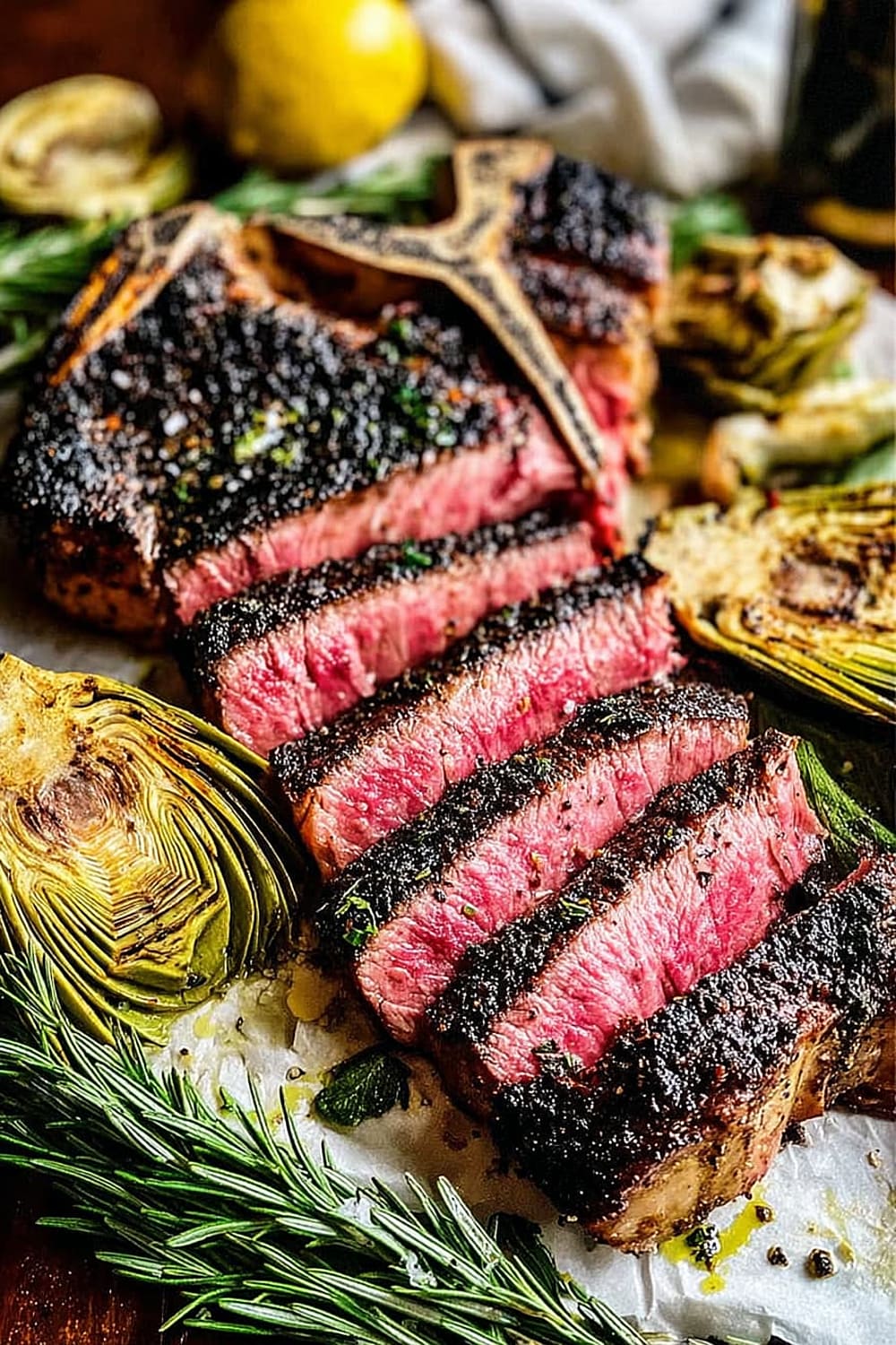 Porterhouse Steak Recipe (Tuscan Style)