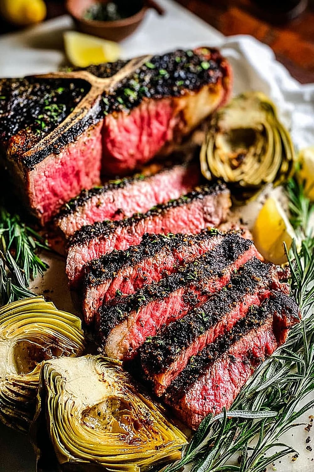 Porterhouse Steak Recipe (Tuscan Style)