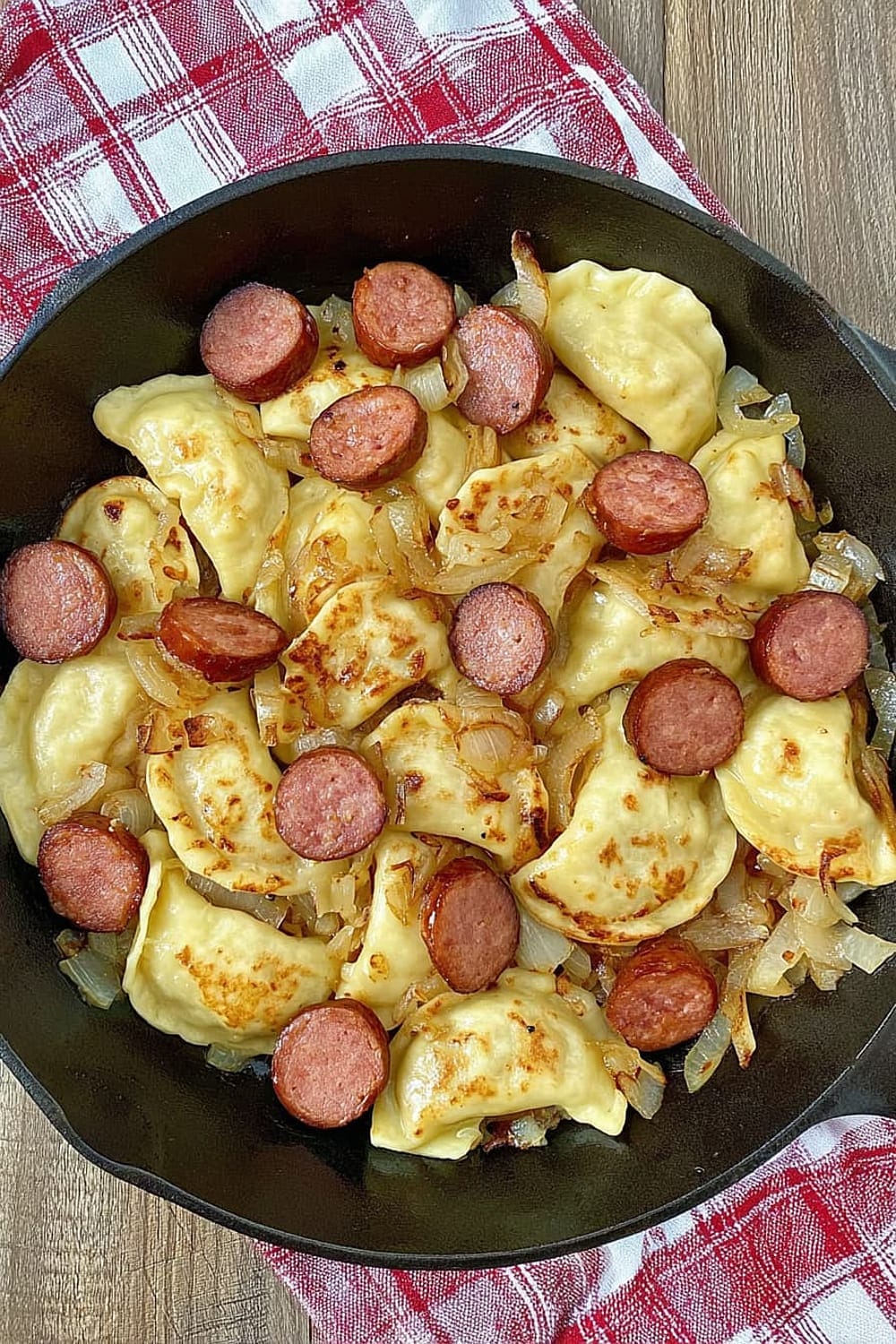 Pierogies and Kielbasa