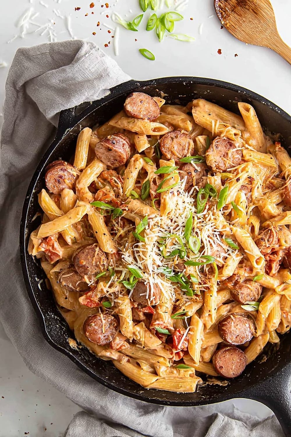 Skillet Sausage Pasta