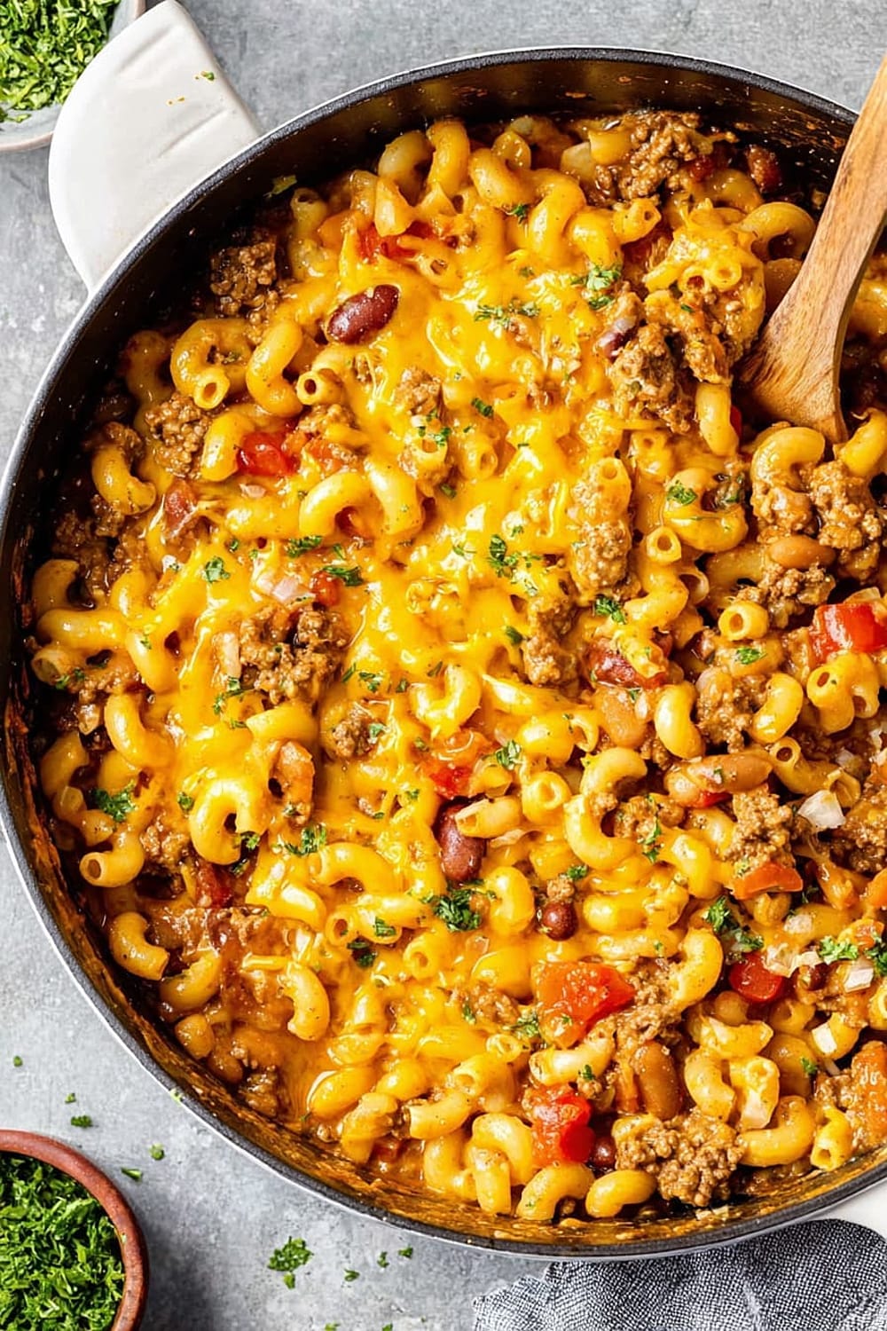 Chili Mac (One Pot Recipe)