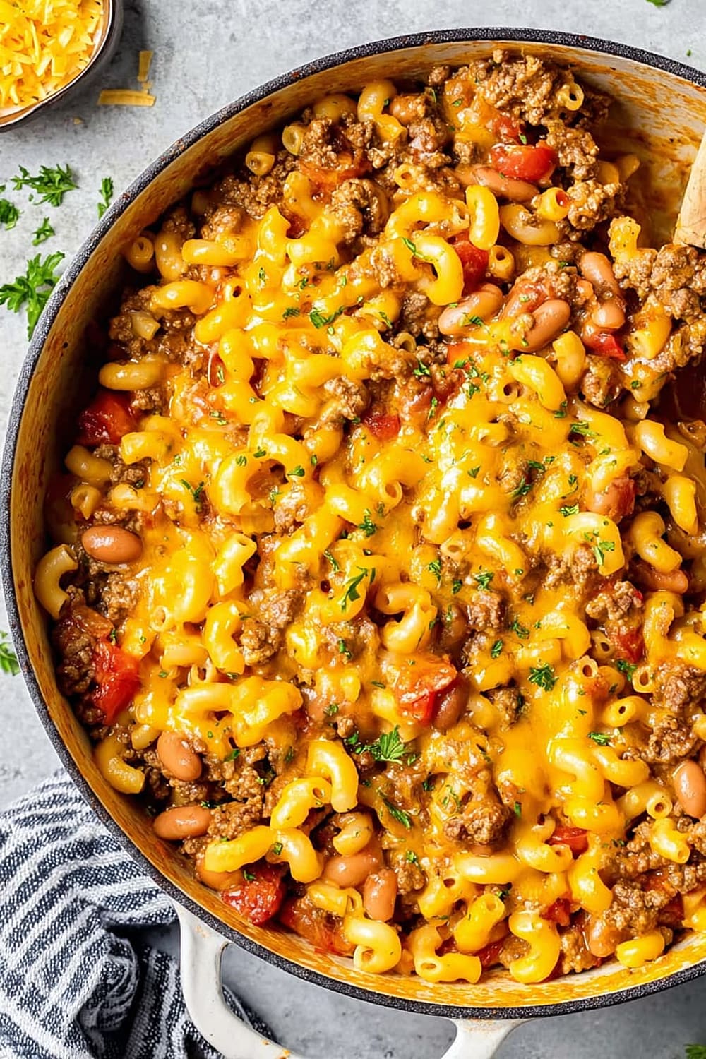 Chili Mac (One Pot Recipe)