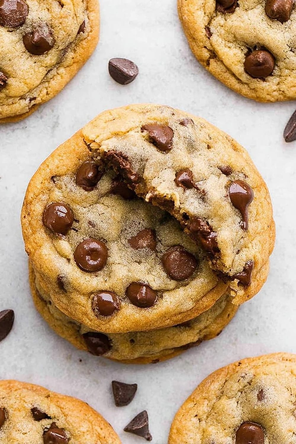 Bakery Style Chocolate Chip Cookies