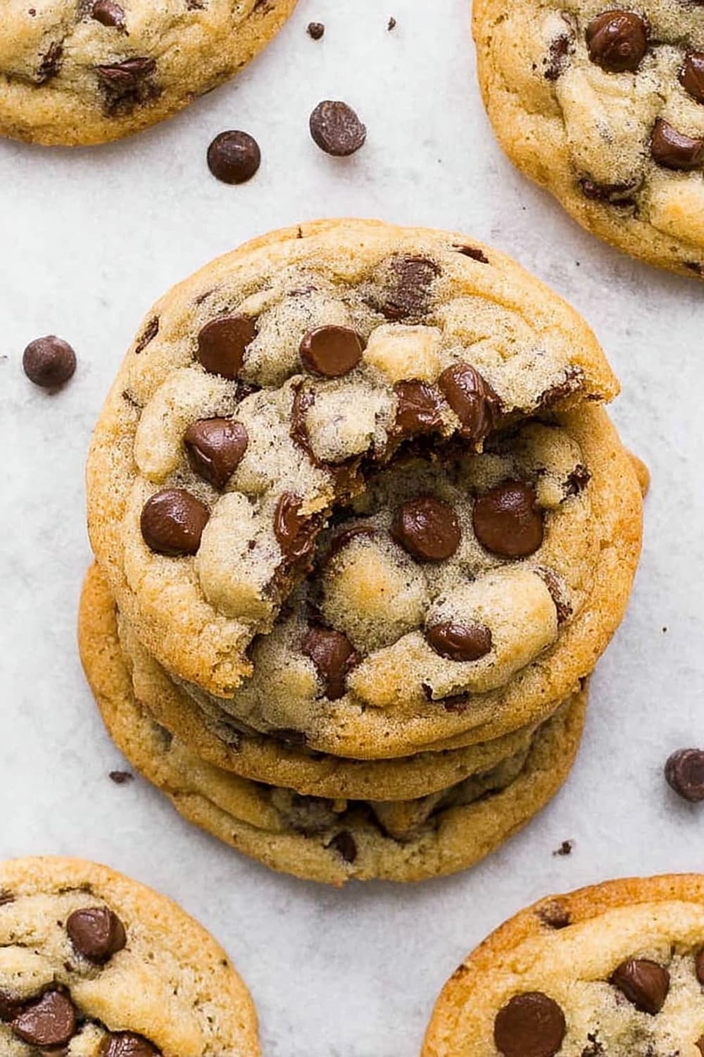 Bakery Style Chocolate Chip Cookies