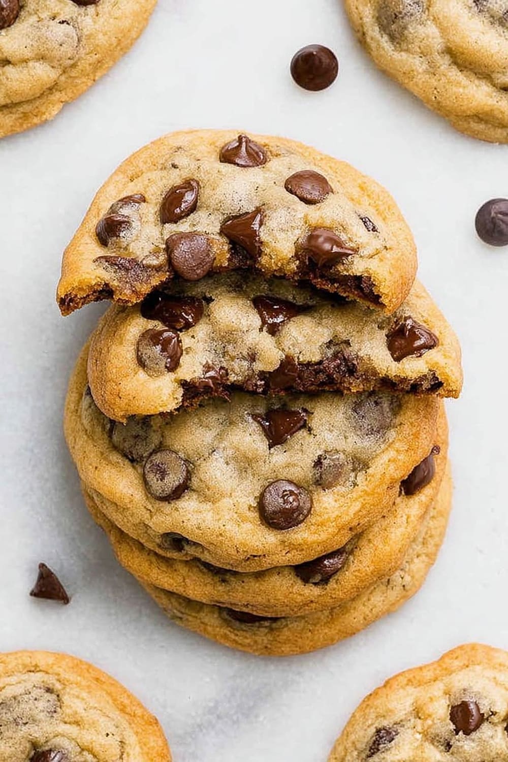 Bakery Style Chocolate Chip Cookies