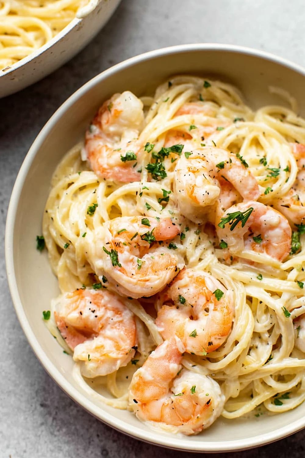 Creamy Lemon Shrimp Pasta