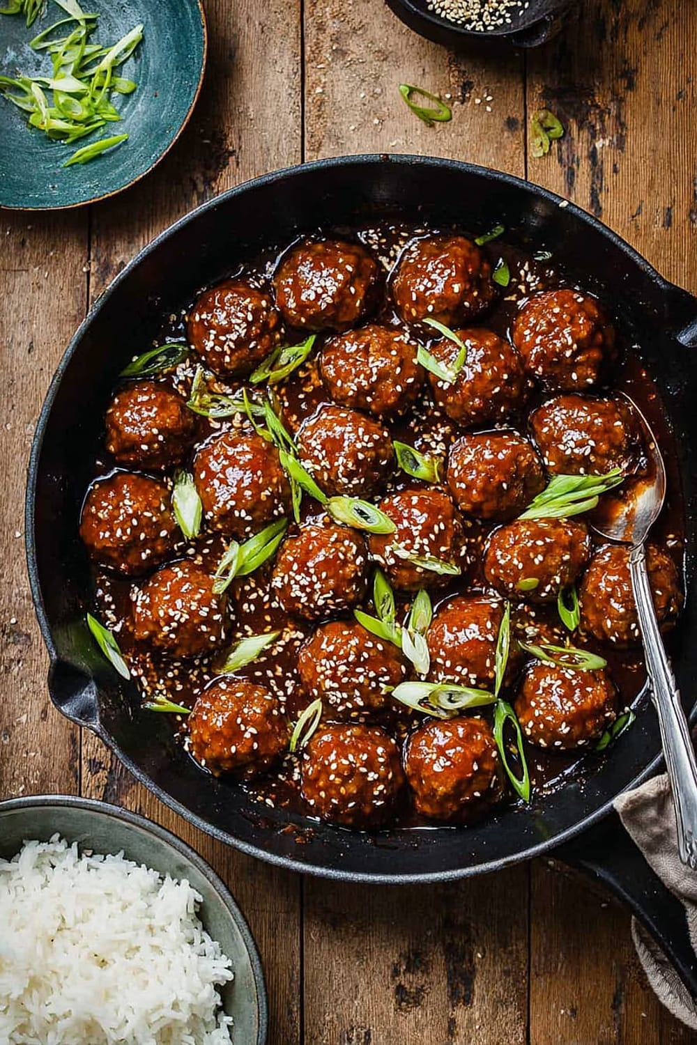 Honey-Garlic Meatballs