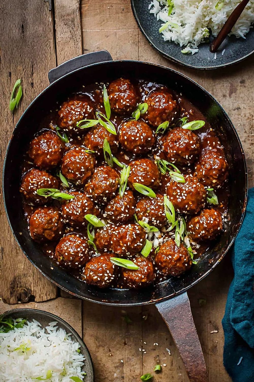 Honey-Garlic Meatballs