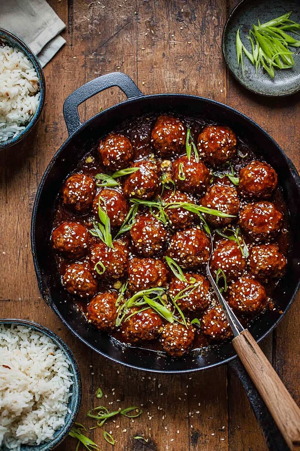 Honey-Garlic Meatballs