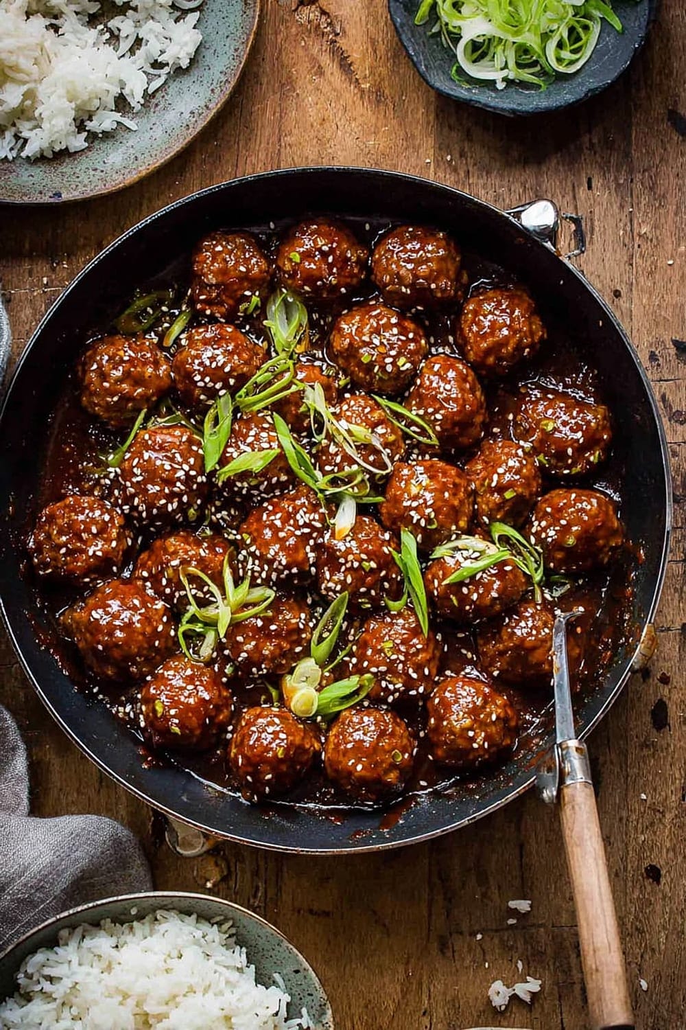 Honey-Garlic Meatballs