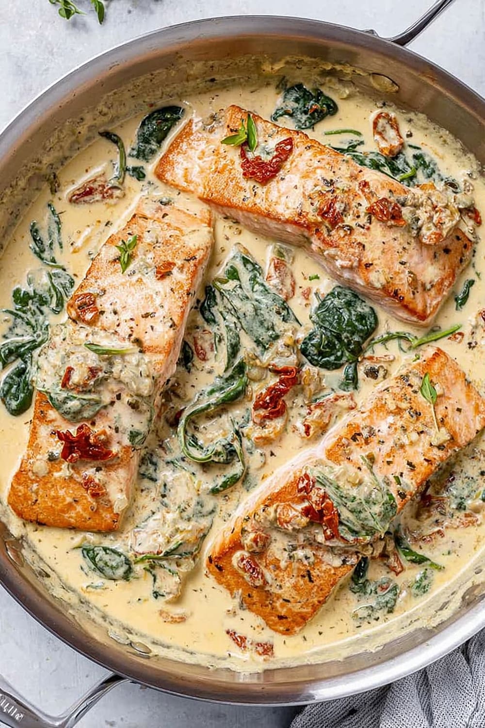 Insanely Good Creamy Tuscan Garlic Salmon
