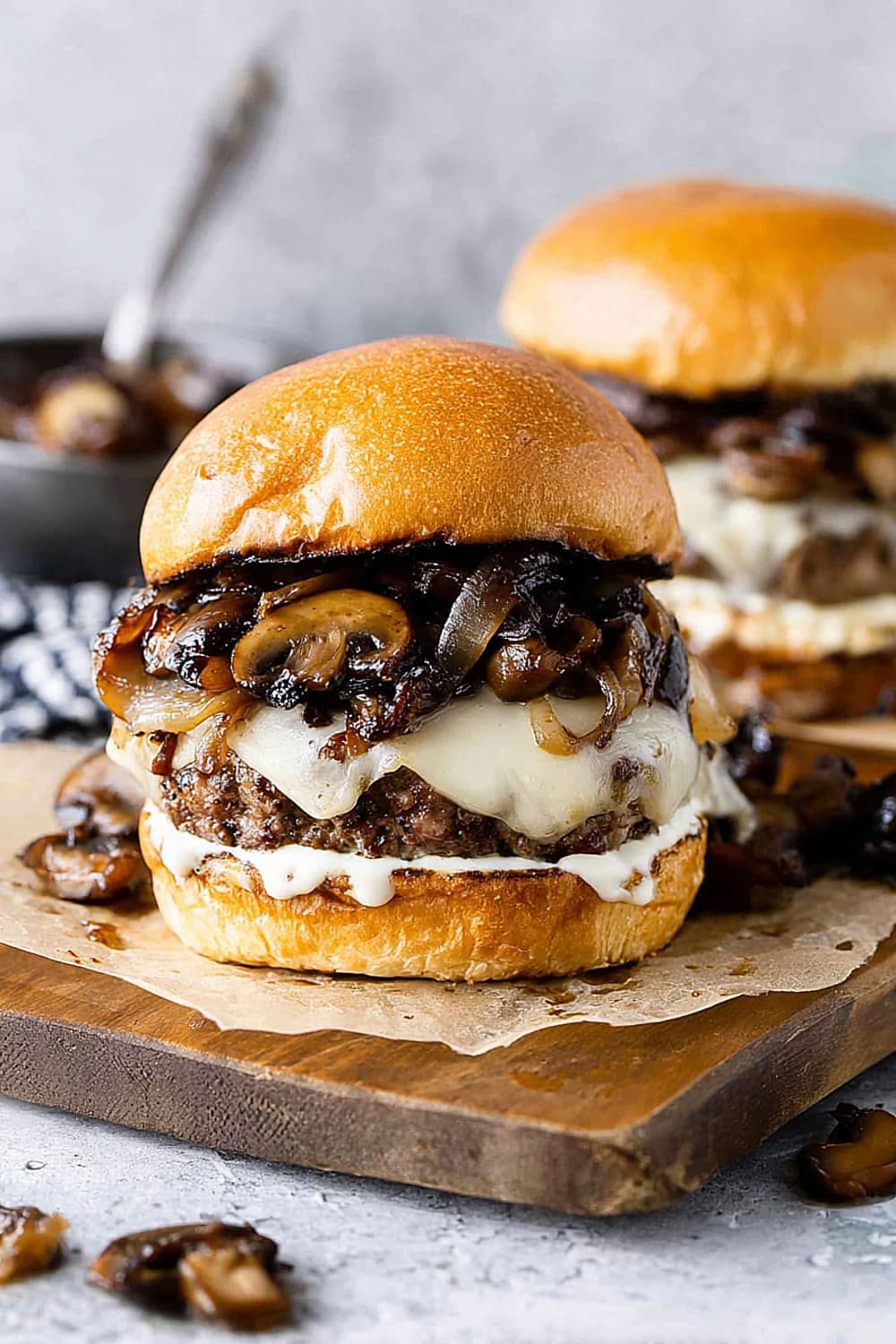 Mushroom Swiss Burger