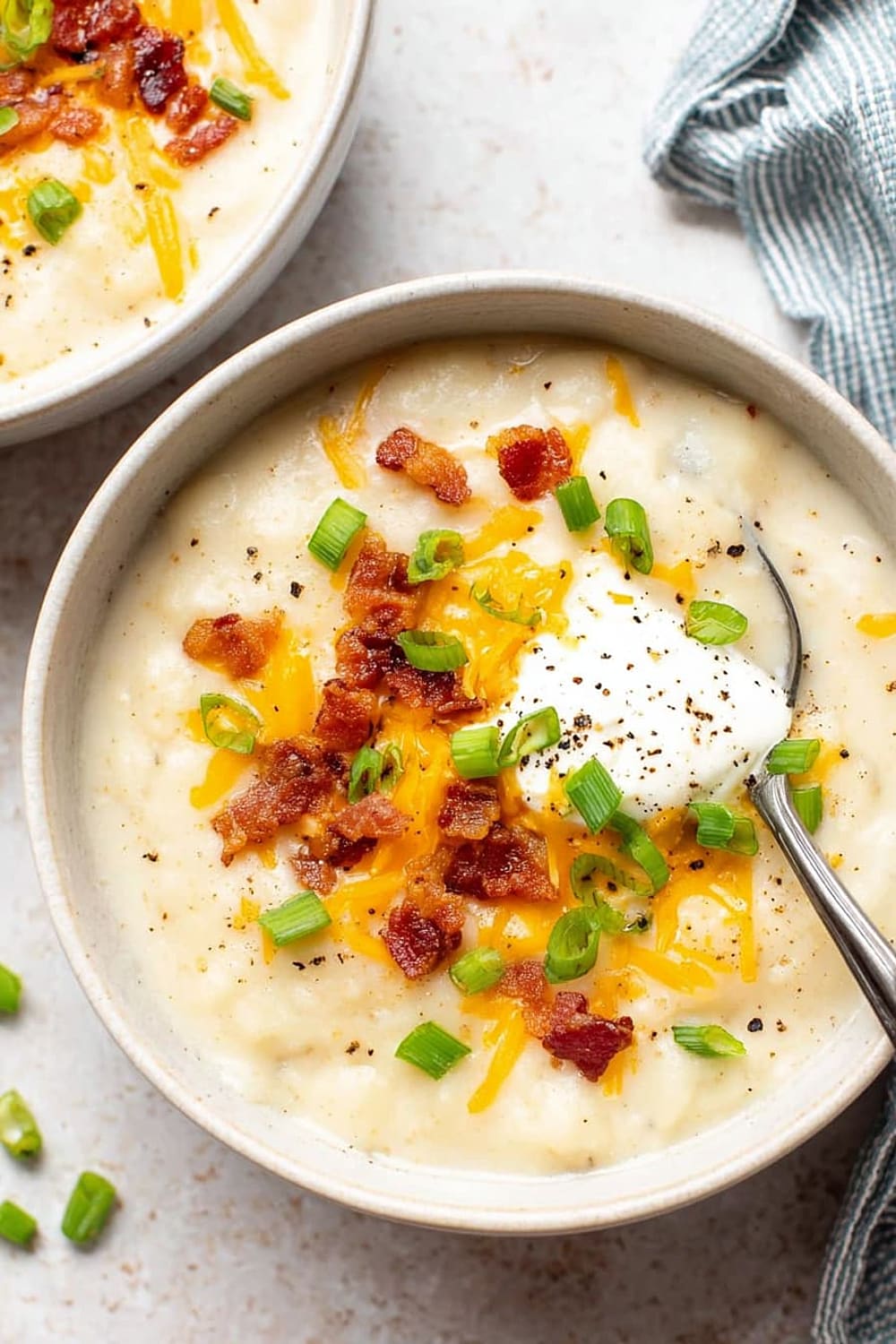 Easy Baked Potato Soup
