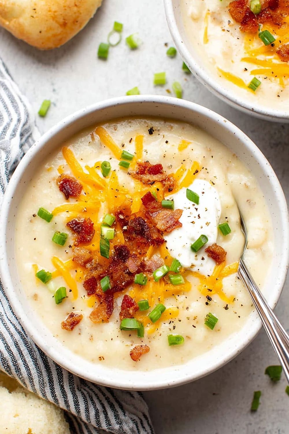 Easy Baked Potato Soup