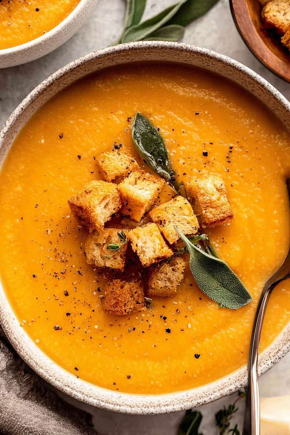 Butternut Squash Apple Soup
