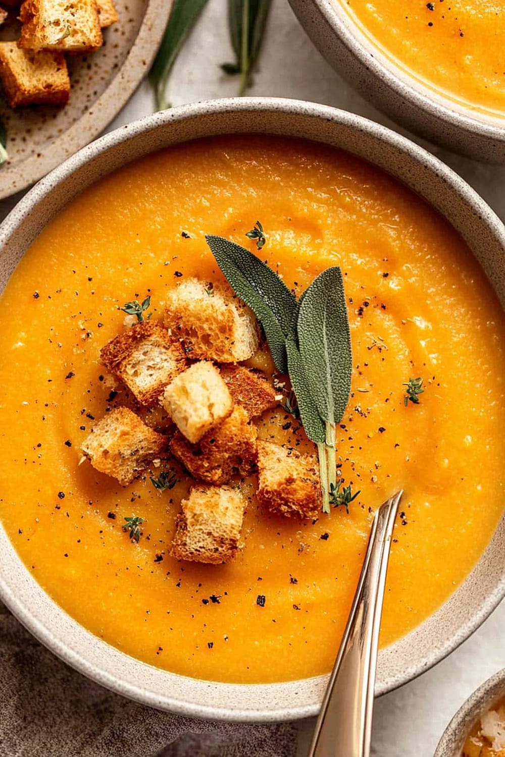 Butternut Squash Apple Soup