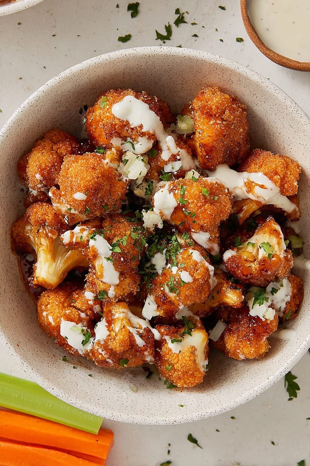 Oven-Roasted Nashville Hot Honey Cauliflower