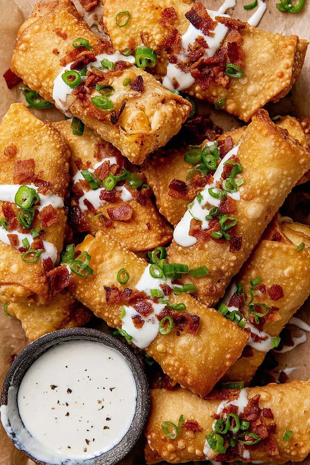 Jalapeno Popper Egg Rolls