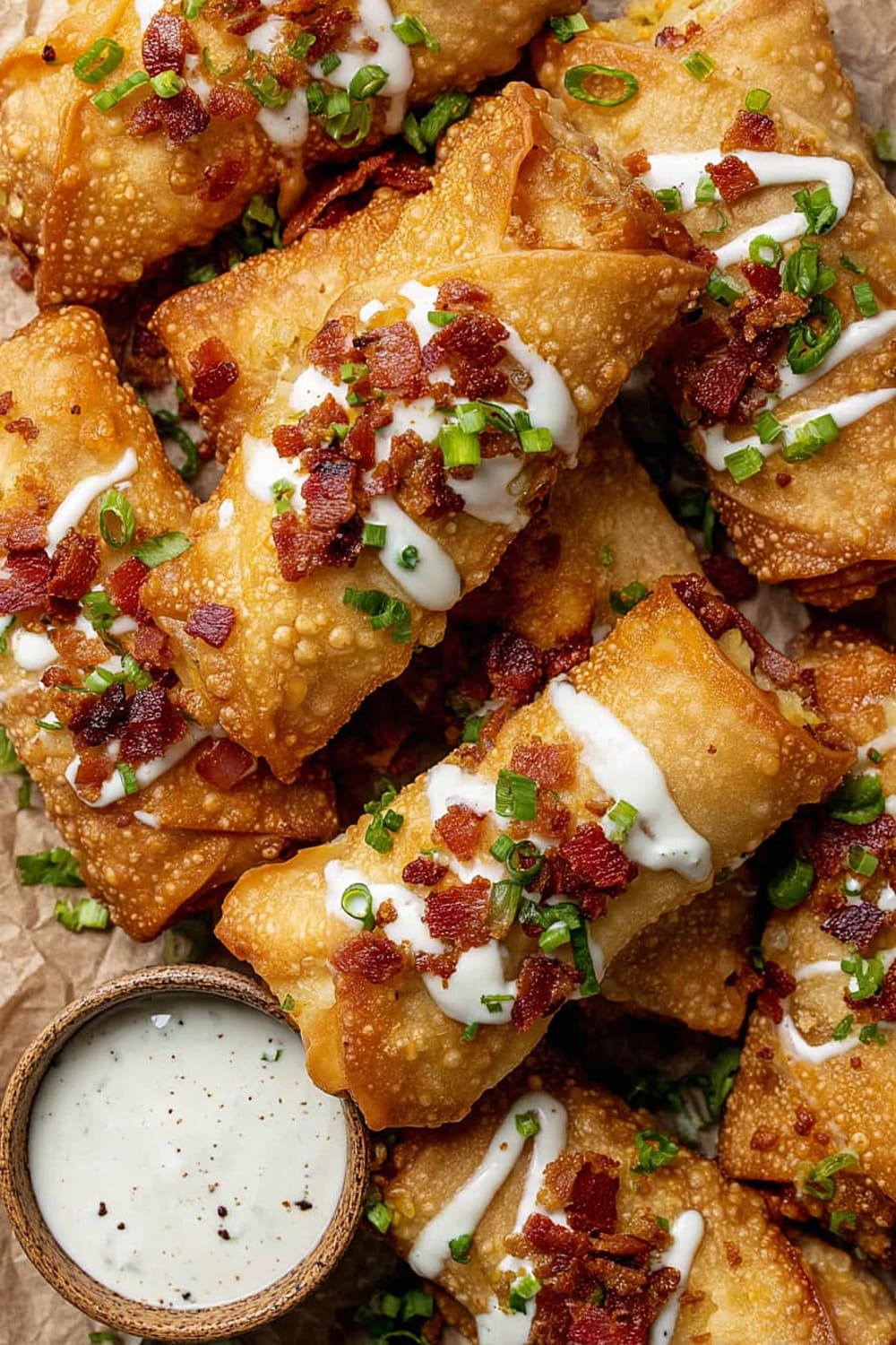 Jalapeno Popper Egg Rolls