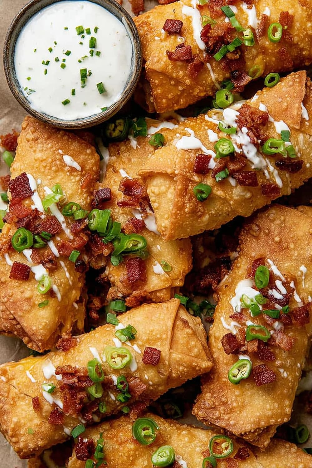 Jalapeno Popper Egg Rolls