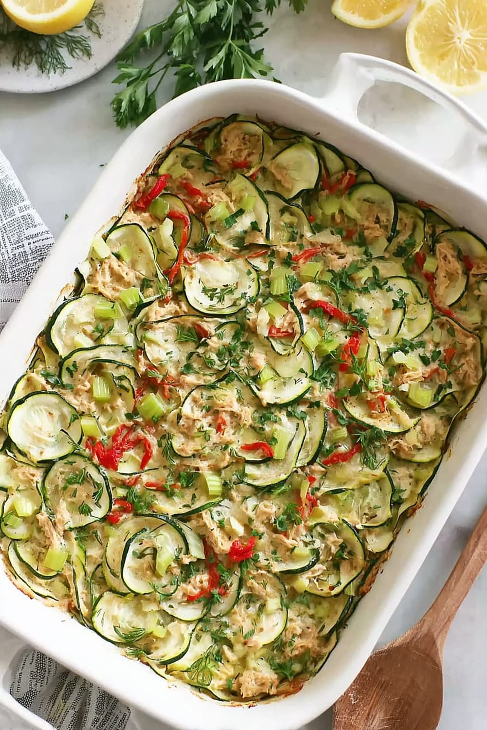 Tuna Zoodle Casserole