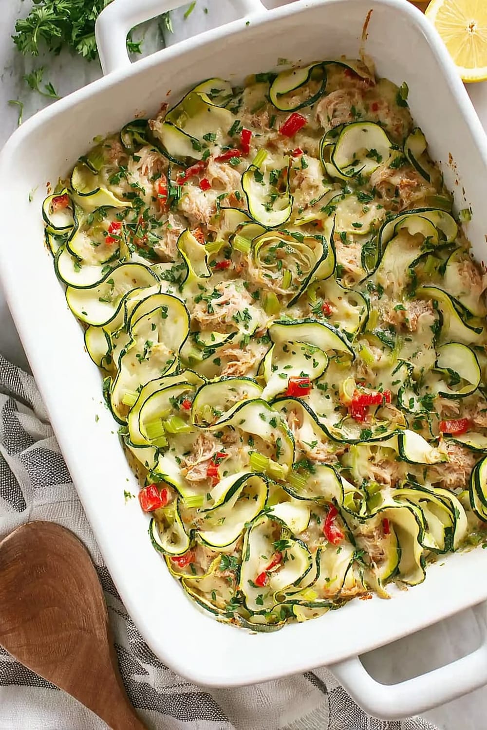 Tuna Zoodle Casserole
