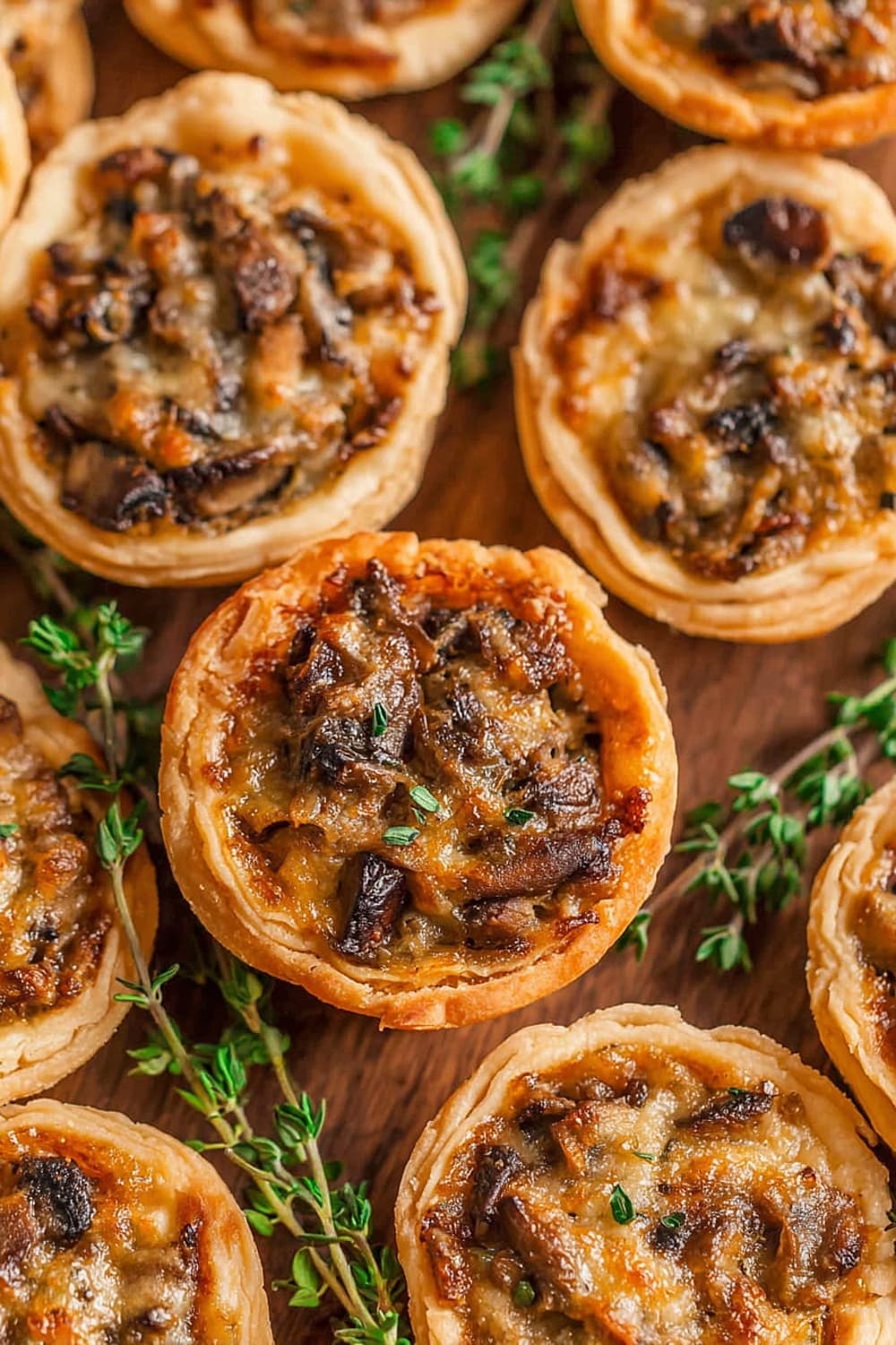 Mini Mushroom Tarts