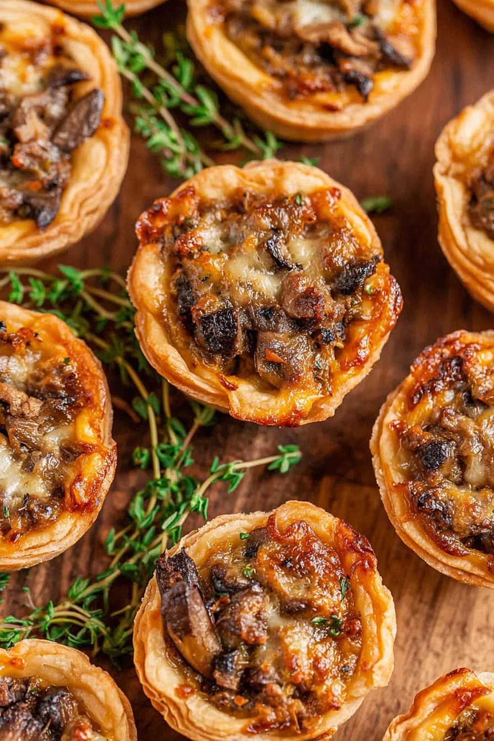Mini Mushroom Tarts