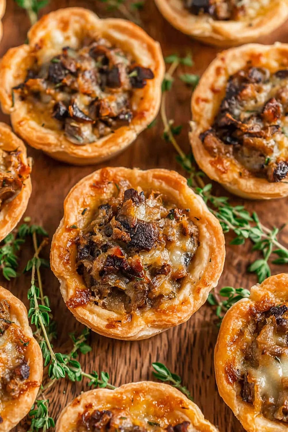 Mini Mushroom Tarts