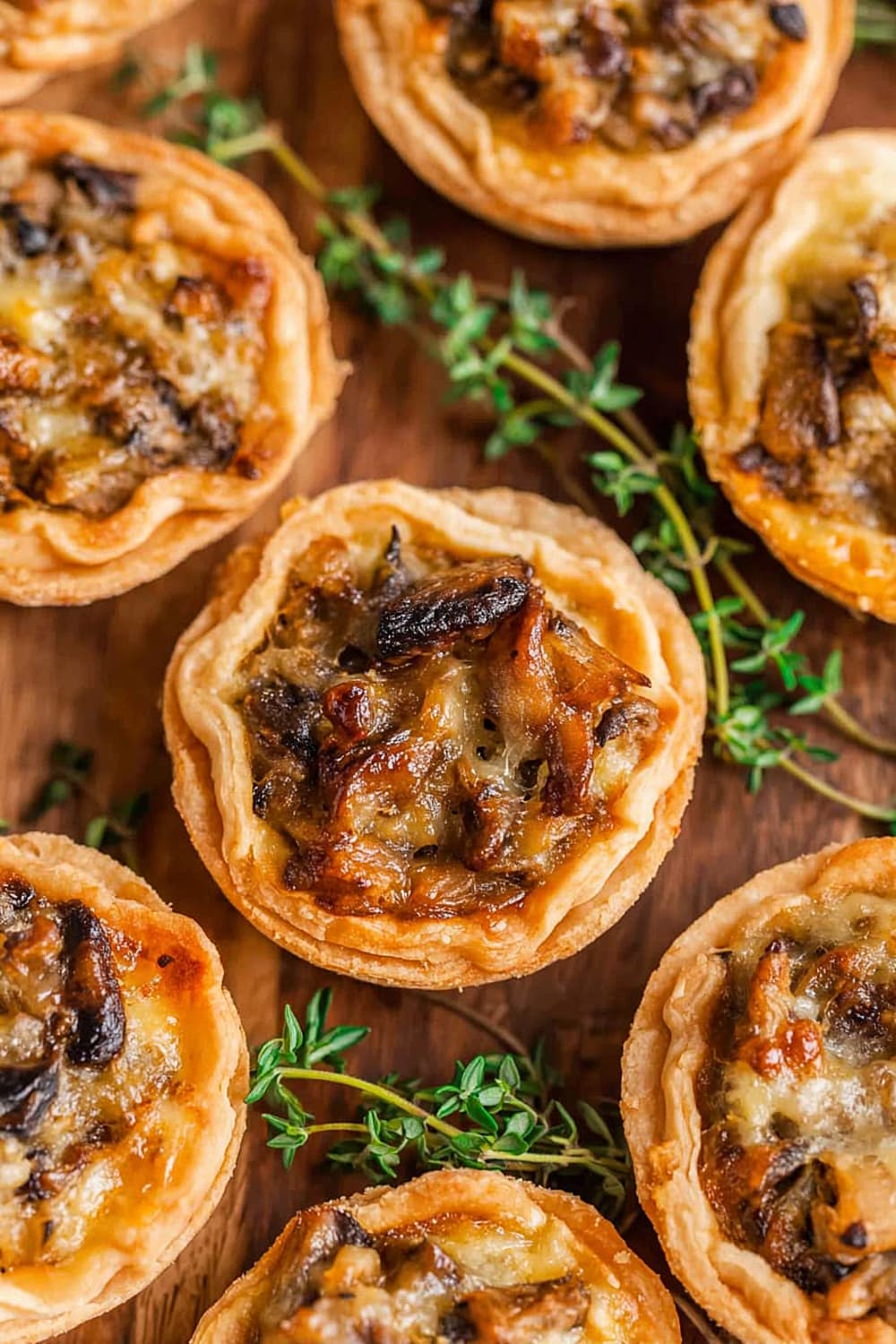 Mini Mushroom Tarts