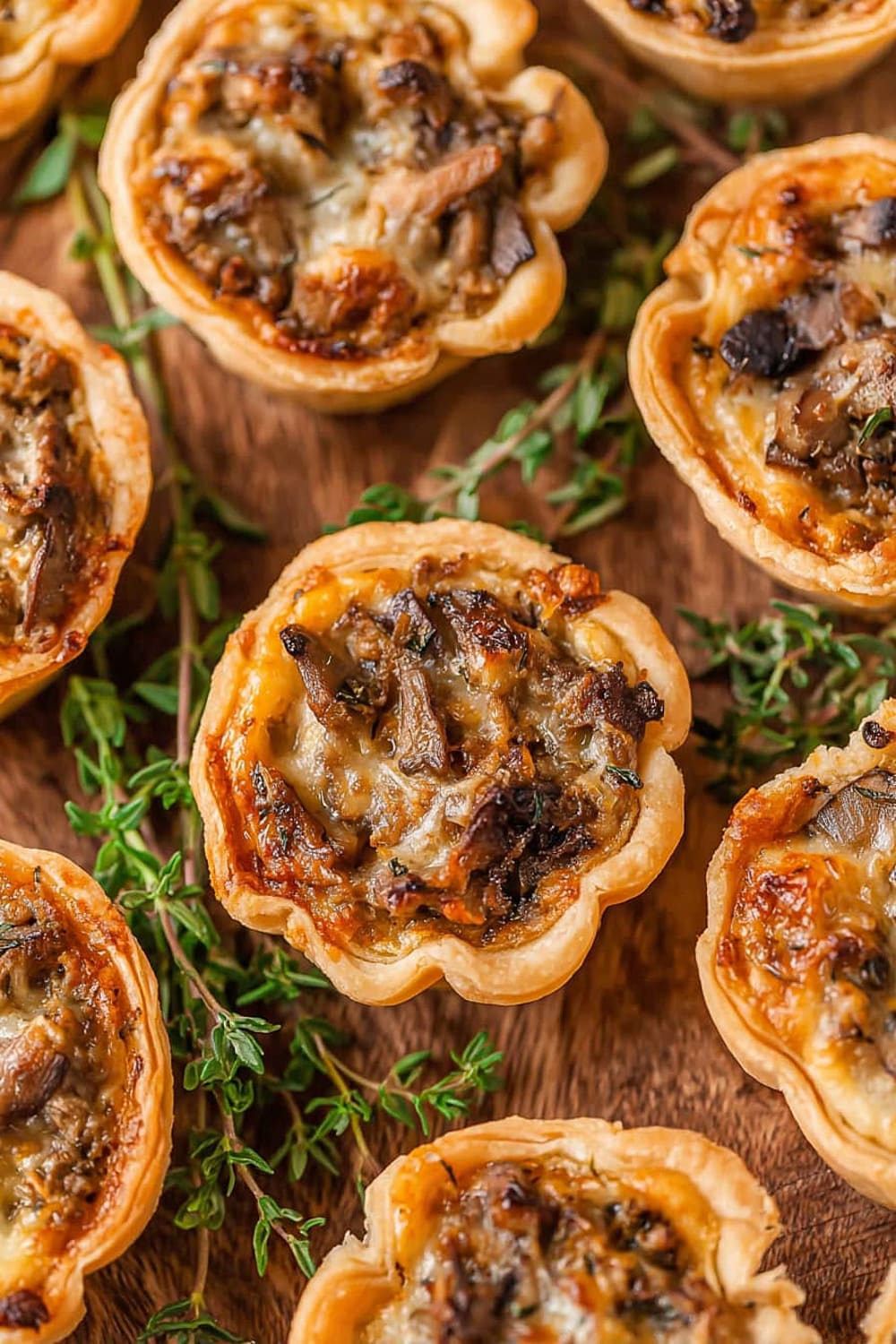 Mini Mushroom Tarts