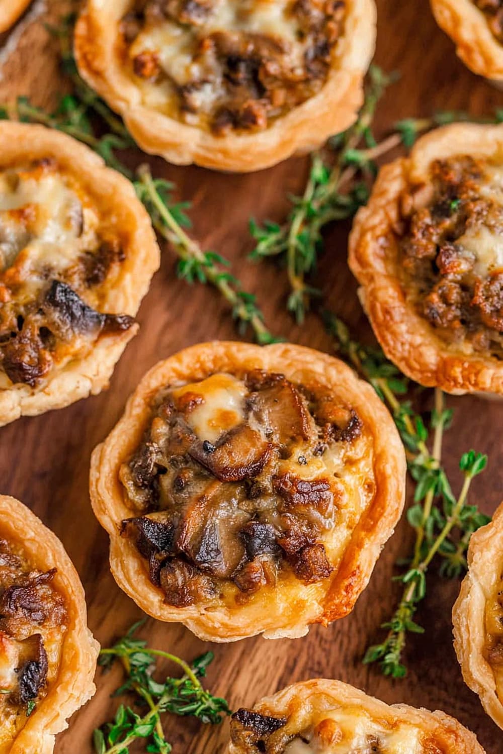 Mini Mushroom Tarts