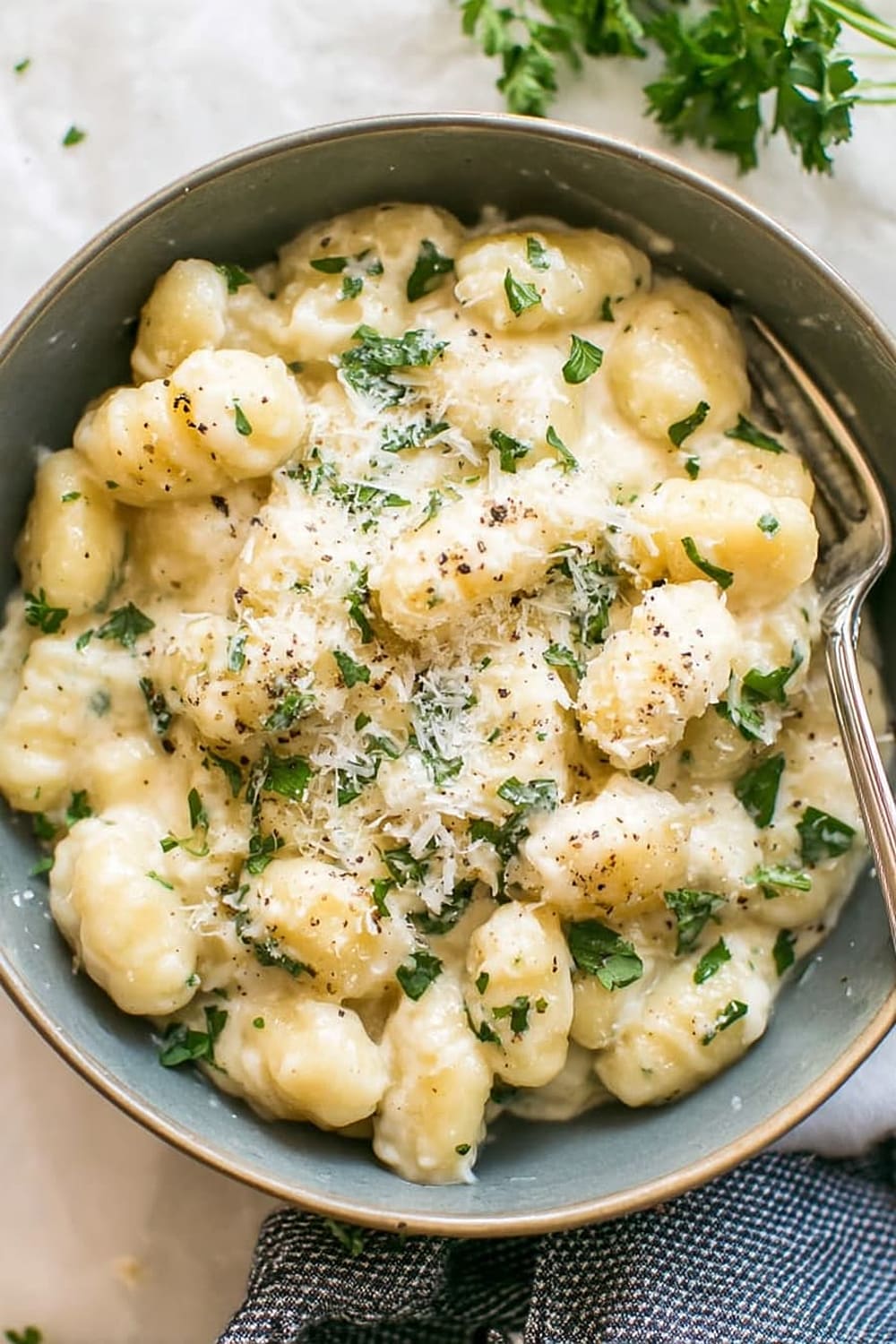 15-Minute Creamy Alfredo Gnocchi