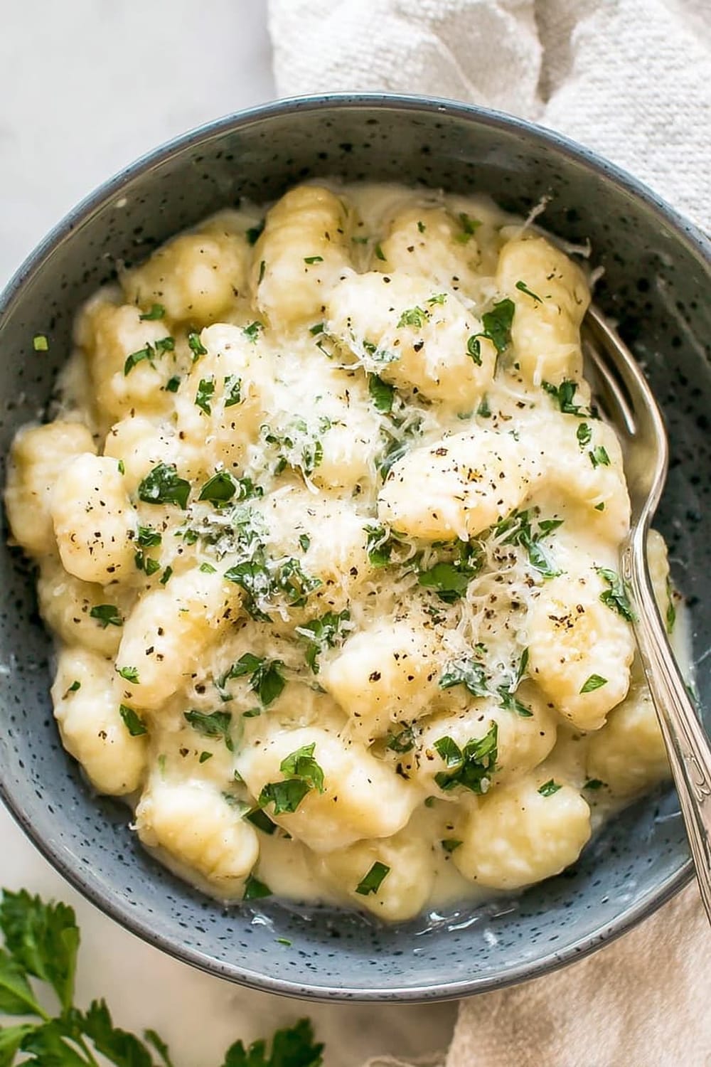 15-Minute Creamy Alfredo Gnocchi