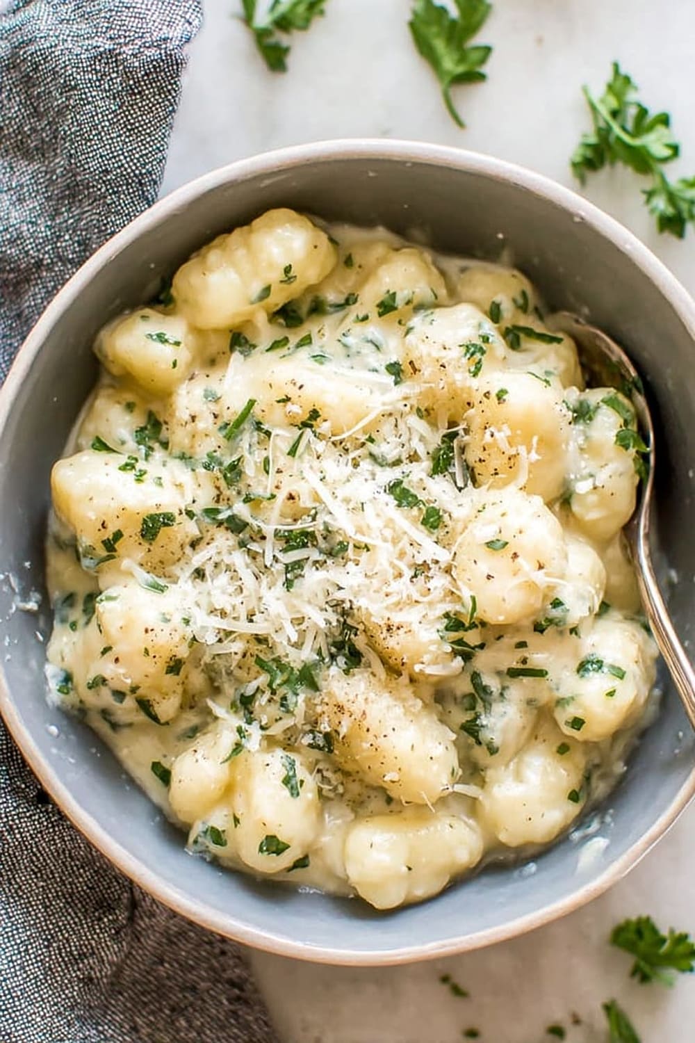 15-Minute Creamy Alfredo Gnocchi