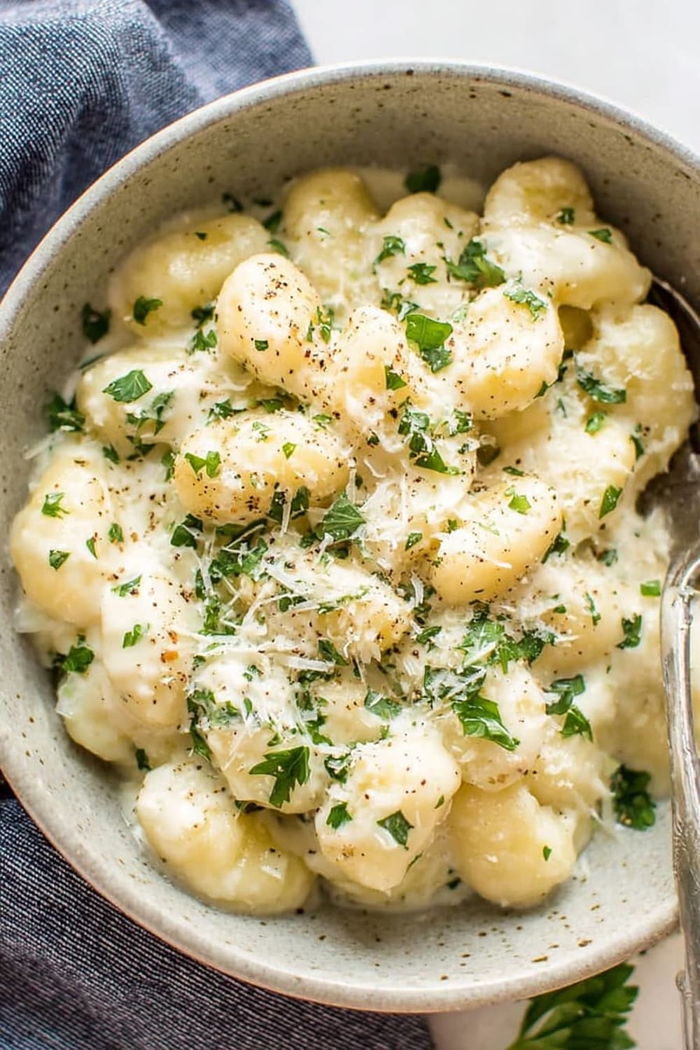 15-Minute Creamy Alfredo Gnocchi
