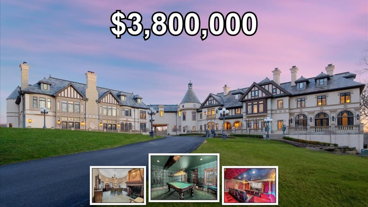 This House Has A Batman Office And 14 Fireplaces