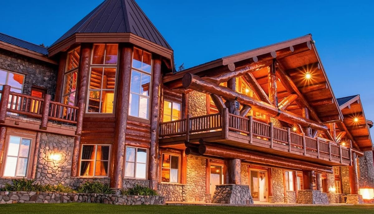 This Log Fortress Owns the Oregon Coast