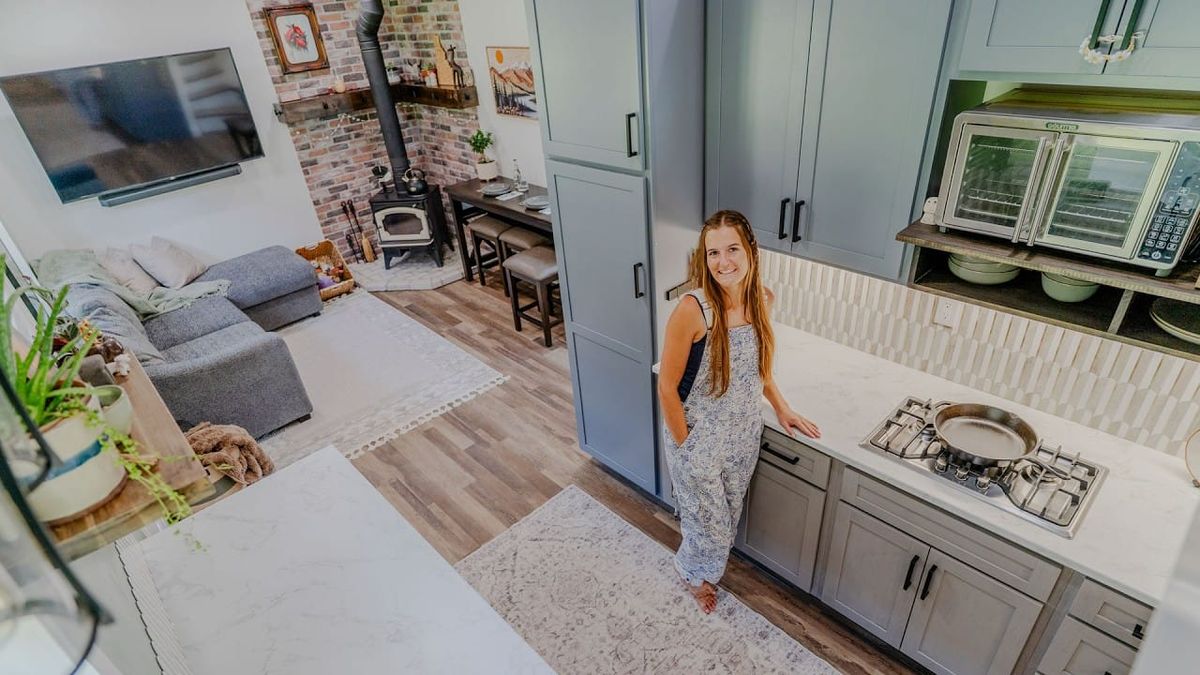 She Built a $60k Tiny Home with Her Dad