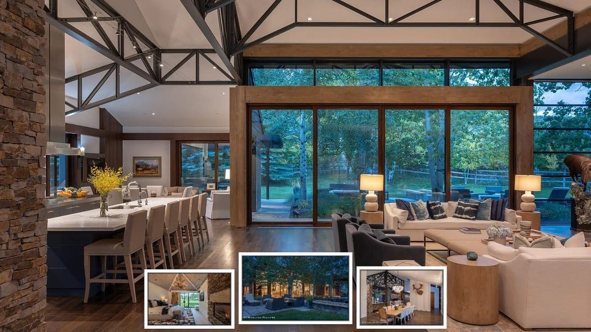 This Aspen House Has Its Own Ski Shuttle Stop